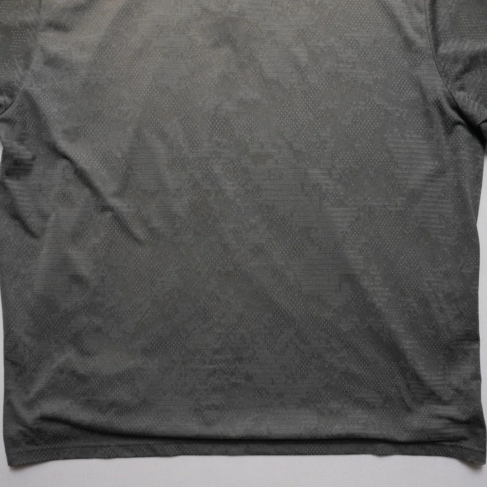 Adidas Primegreen Polo Shirt Mens 3XL Grey‎ Geometric Golf Athleisure